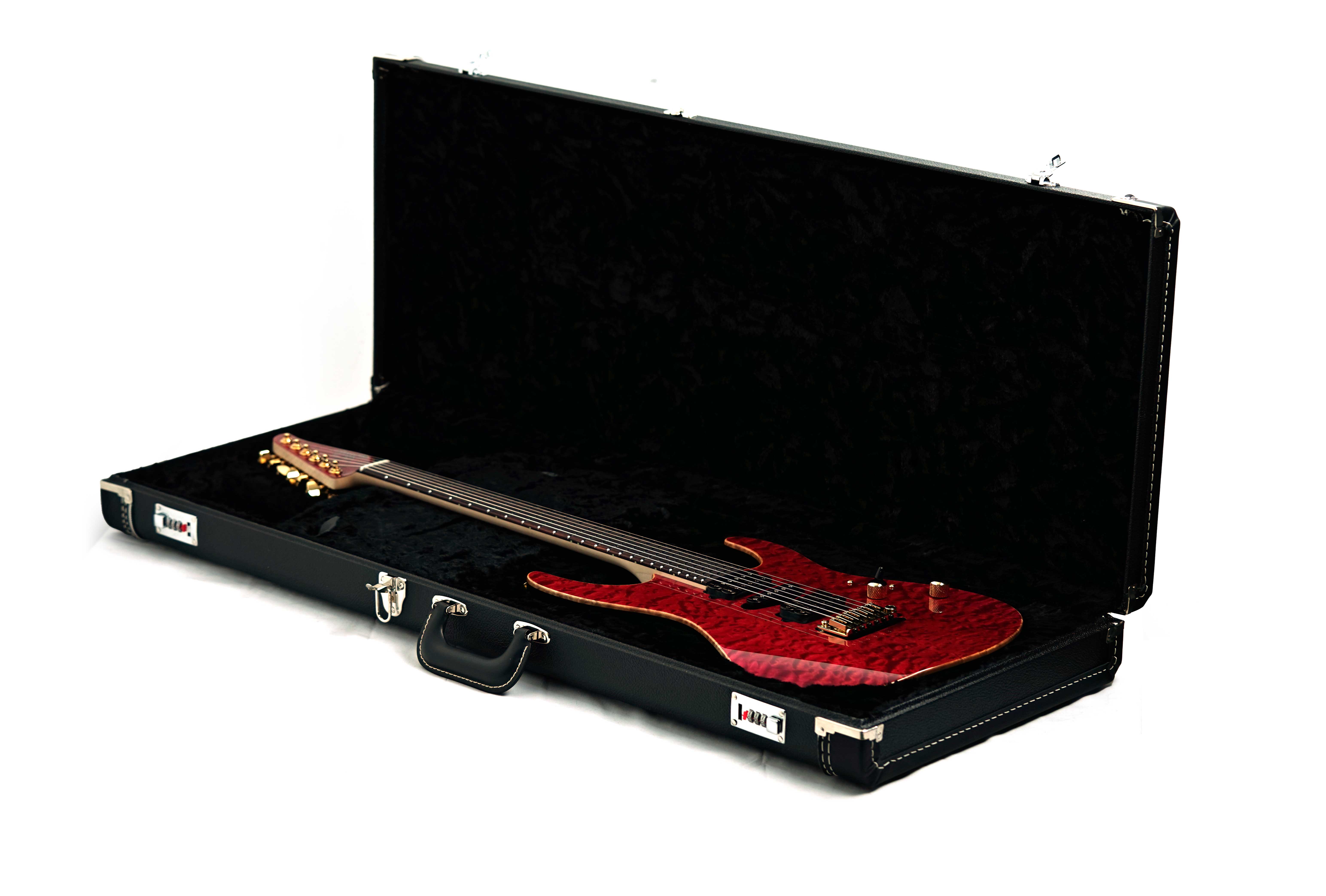 Suhr Modern Hand Picked Quilt Top Trans Burgundy #91413