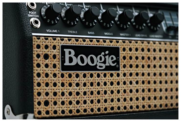 Mesa Boogie Mark IIC+ HRG Valve Amp Head Black Wicker Mesa Boogie Mark IIC+ HRG Valve Amp Head Black Wicker