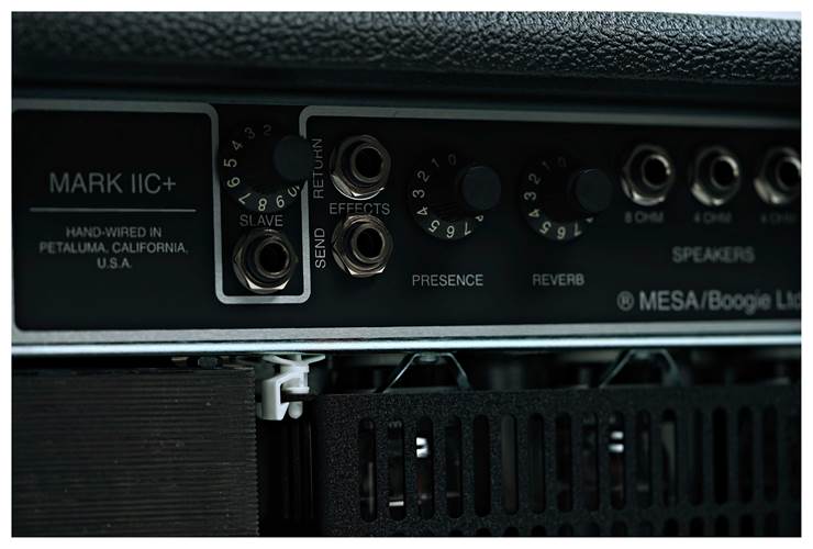 Mesa Boogie Mark IIC+ HRG Valve Amp Head Black Wicker Mesa Boogie Mark IIC+ HRG Valve Amp Head Black Wicker