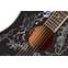 Gibson Kirk Hammett Raven Ebony Front View