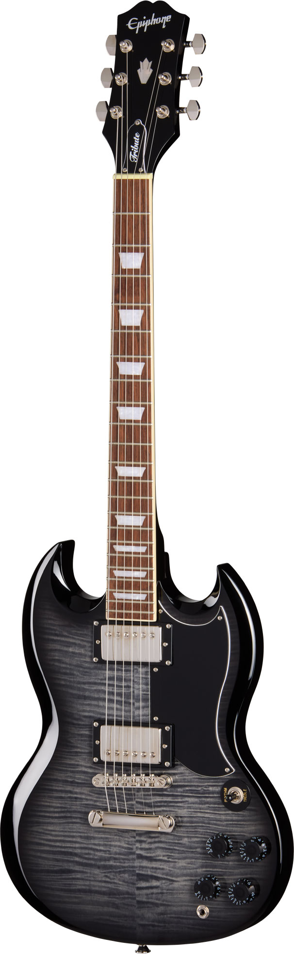 Epiphone SG Tribute Plus Ebony Burst