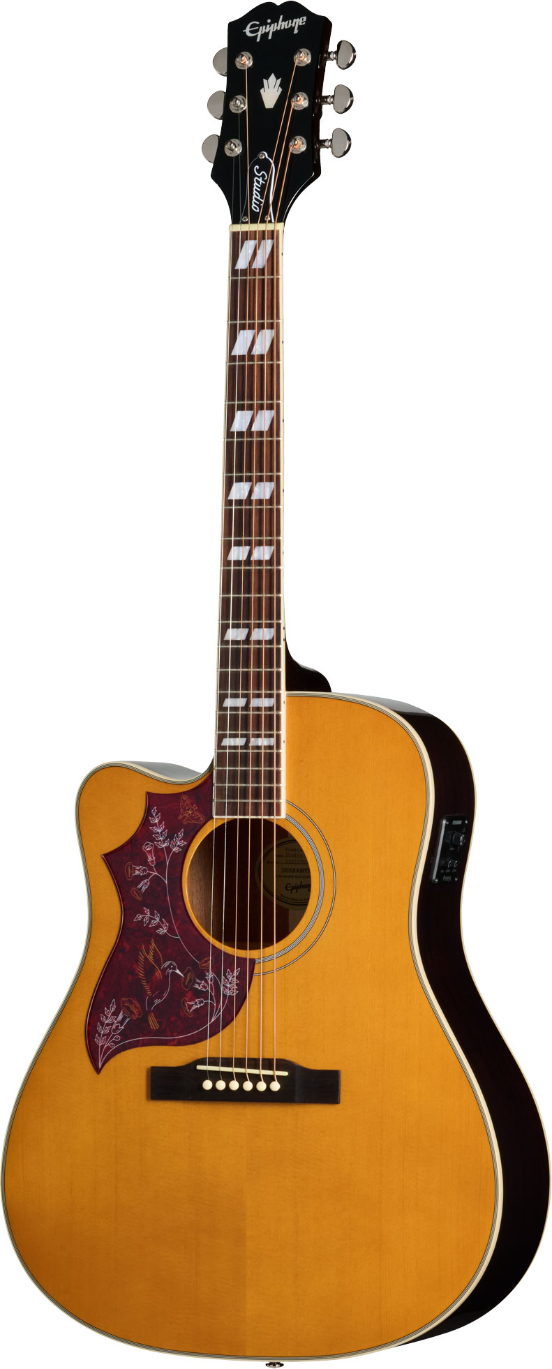 Epiphone Hummingbird Studio EC Left Handed Natural