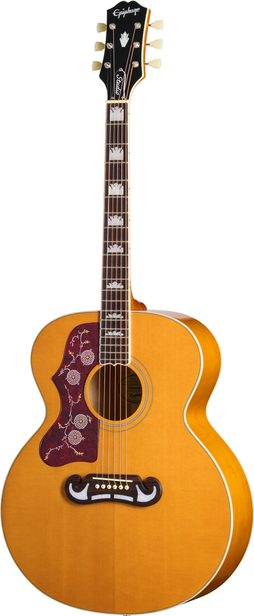 Epiphone J-200 Studio Left Handed Natural