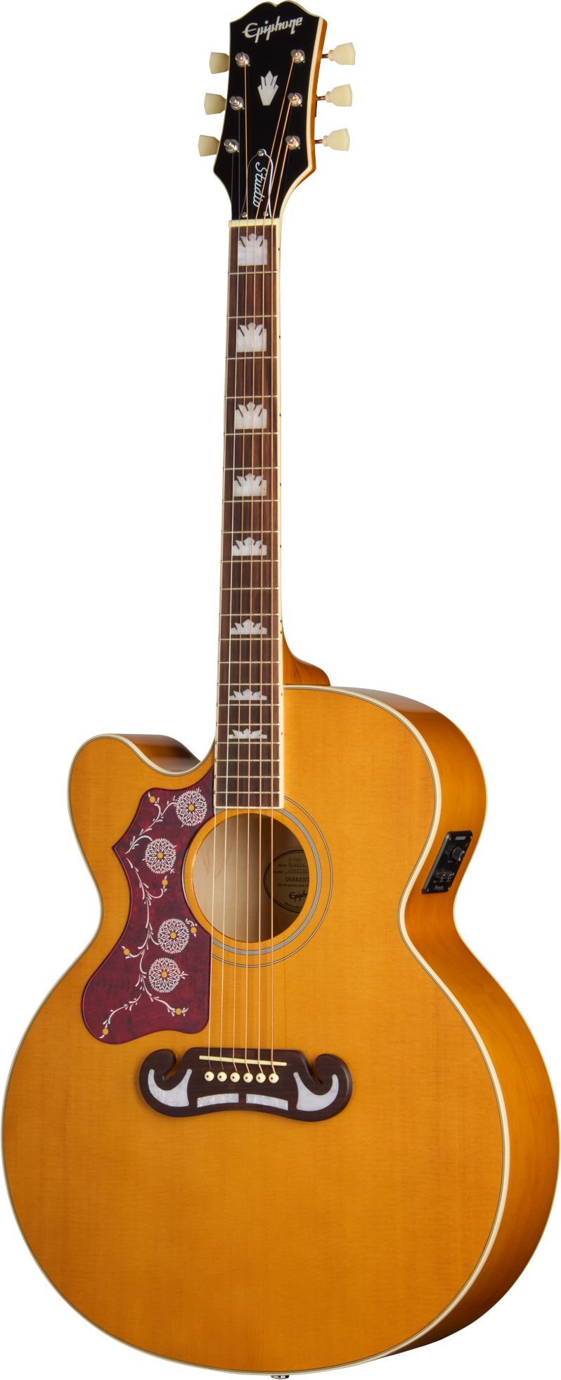 Epiphone J-200 Studio EC Left Handed Natural
