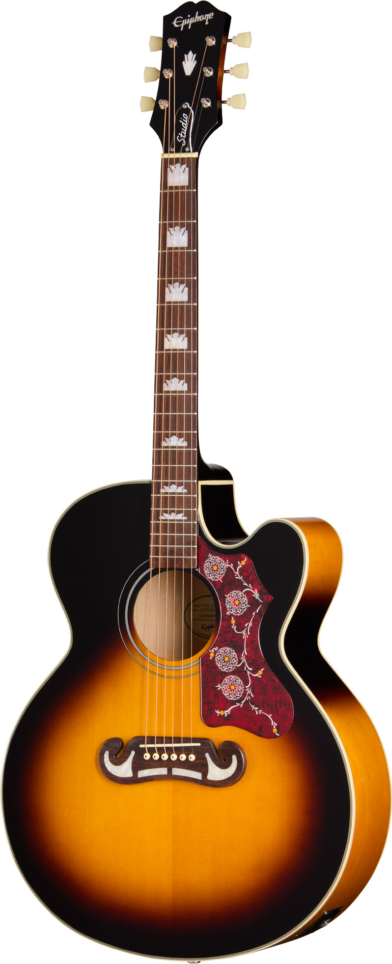 Epiphone J-200 Studio EC Vintage Sunburst