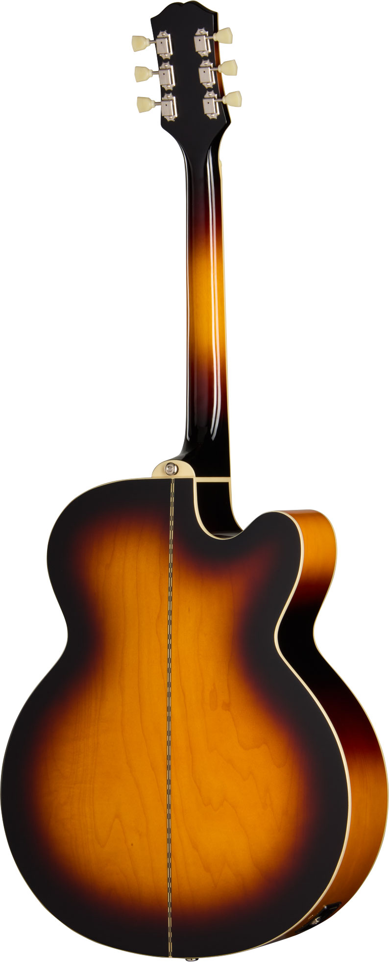 Epiphone J-200 Studio EC Left Handed Vintage Sunburst