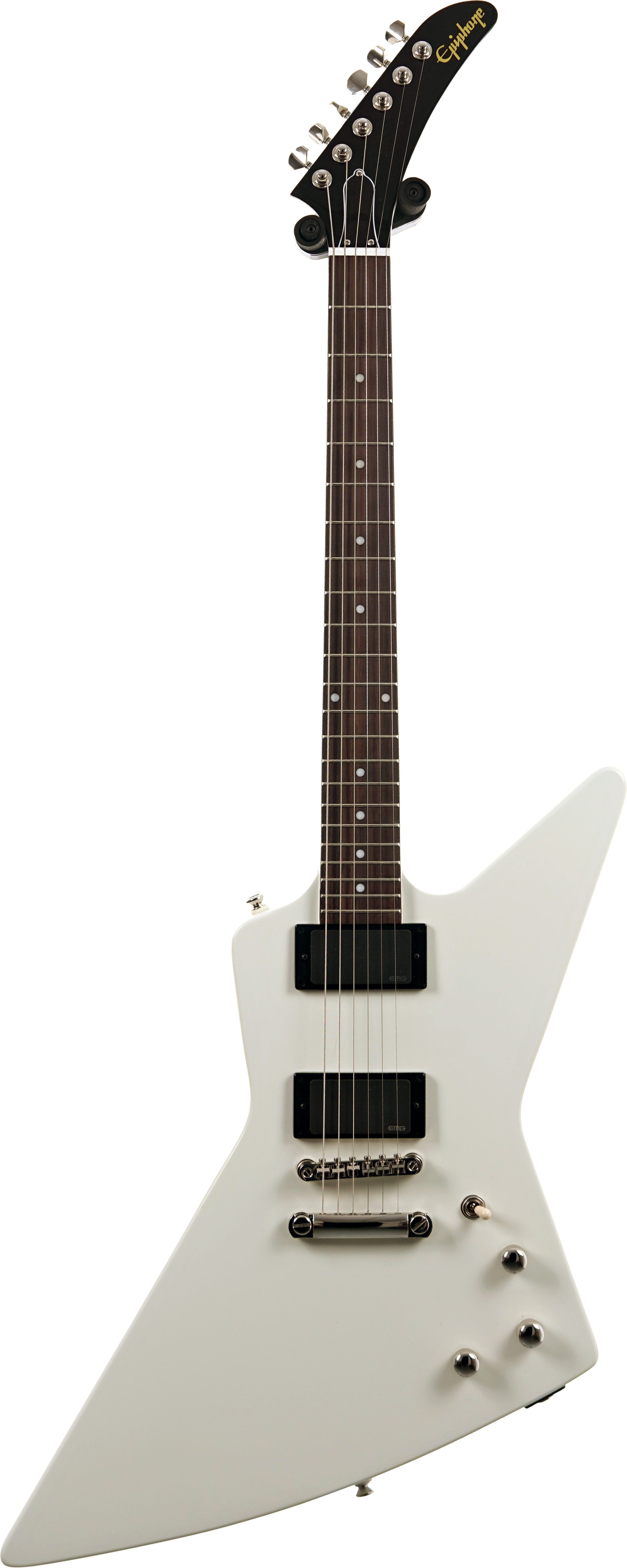 Epiphone Explorer 80s EMG Classic White (Ex-Demo) #25071529764