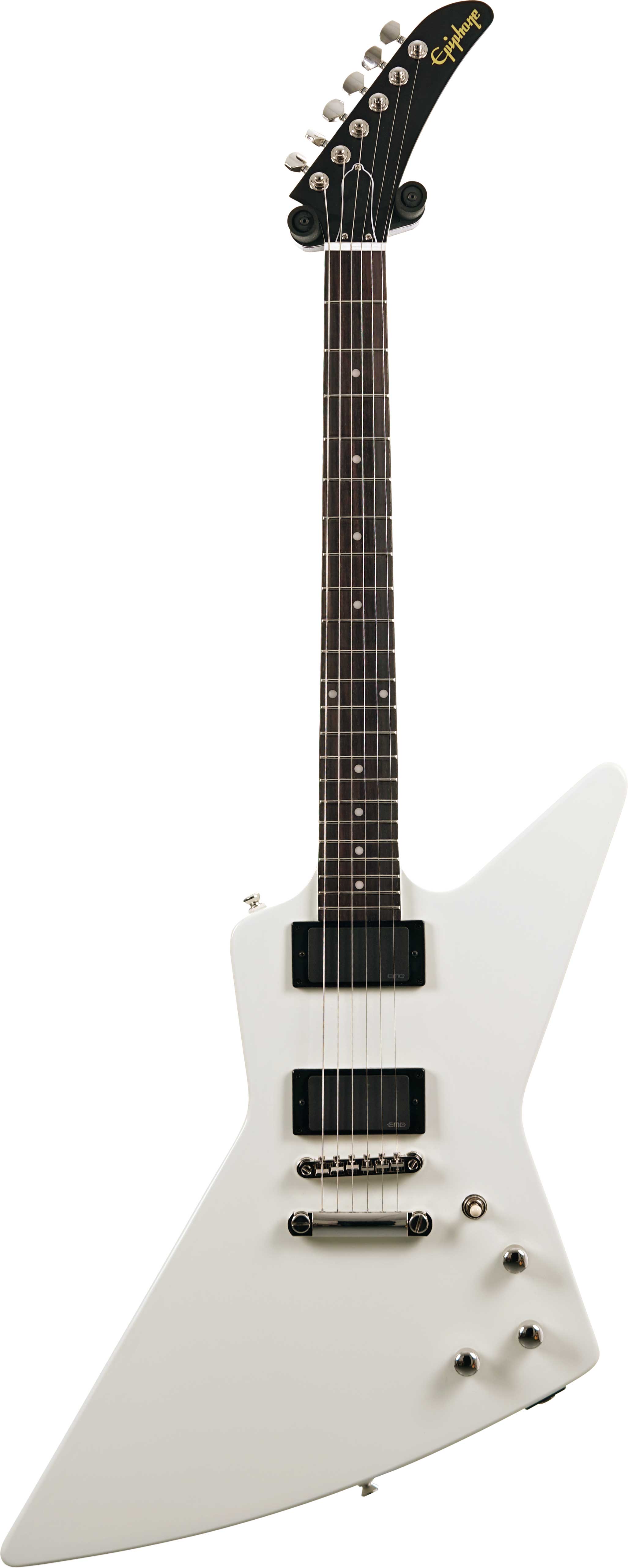 Epiphone Inspired by Gibson Explorer 80s EMG Classic White (Ex-Demo) #26031526476
