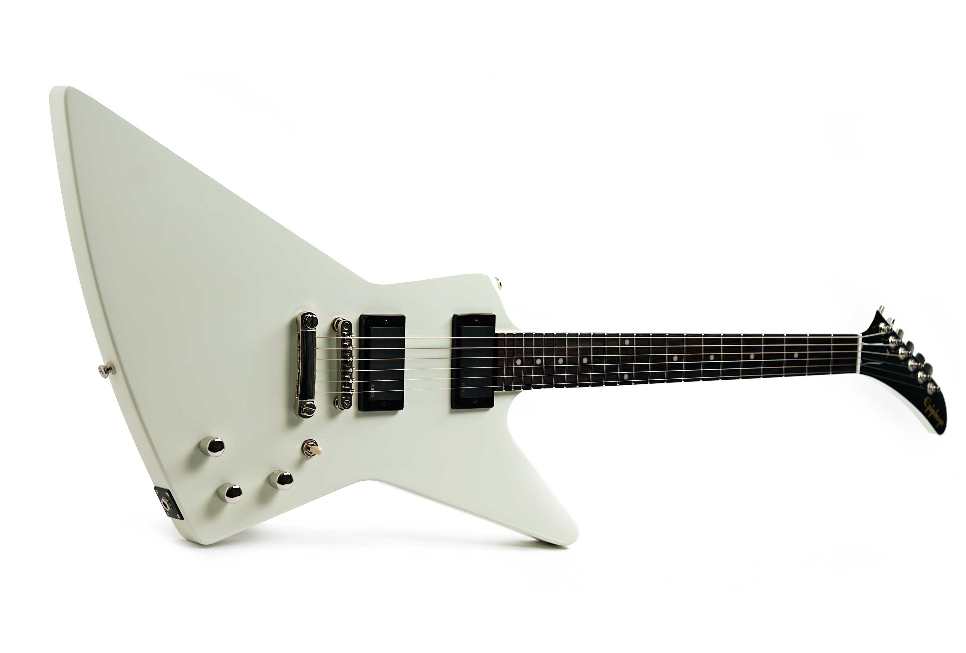 Epiphone Inspired by Gibson Explorer 80s EMG Classic White (Ex-Demo) #26031526476