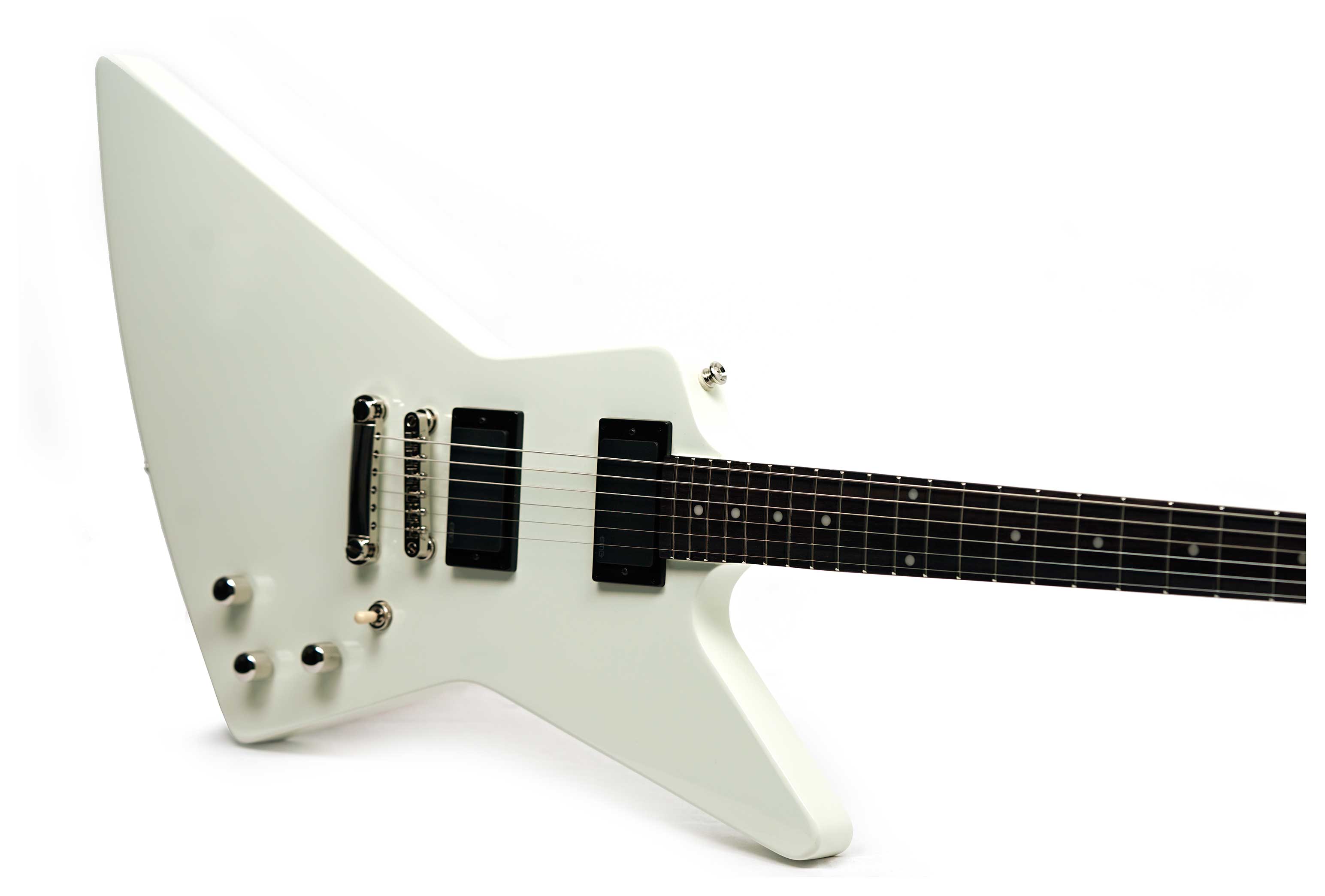 Epiphone Inspired by Gibson Explorer 80s EMG Classic White (Ex-Demo) #26031526476