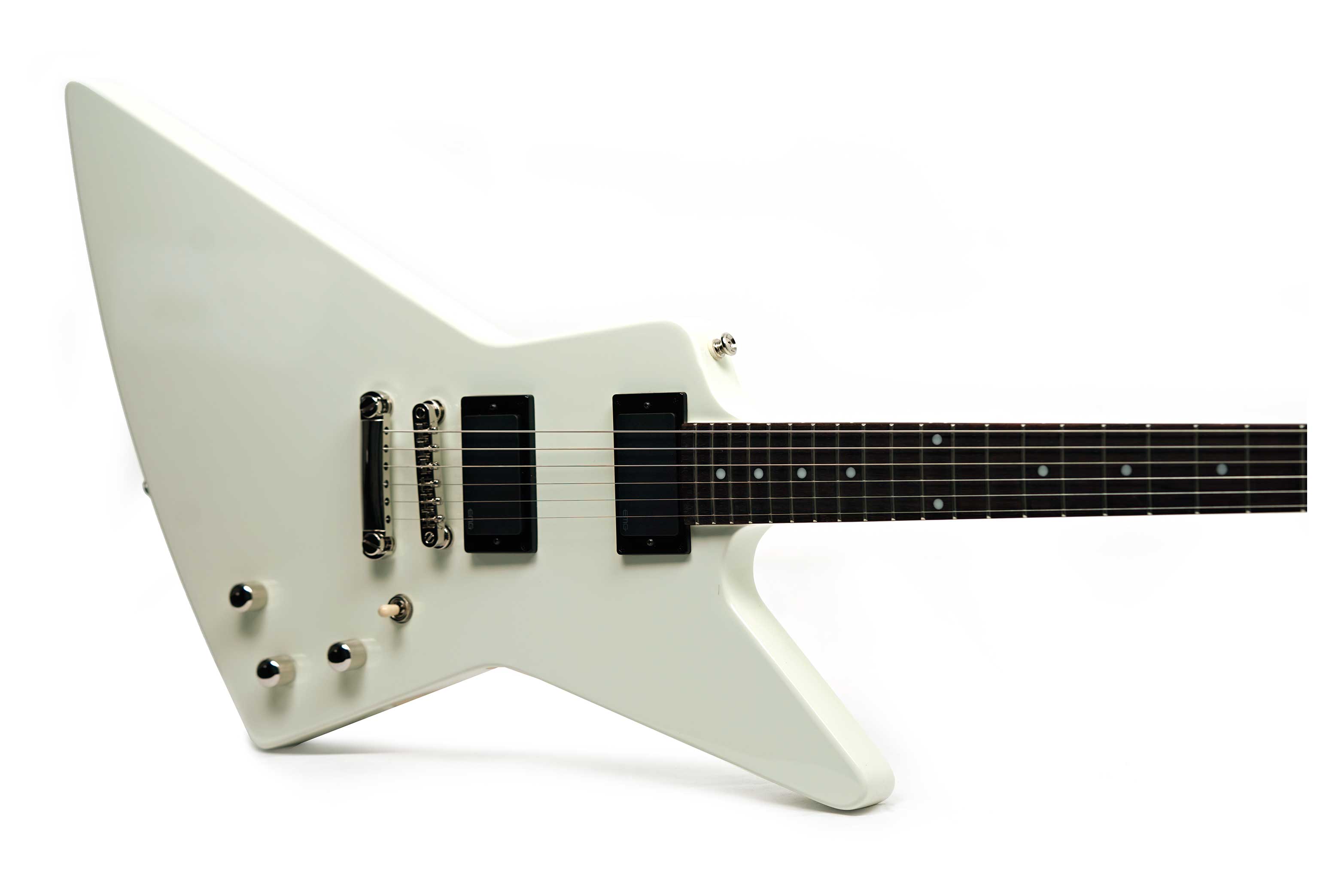 Epiphone Inspired by Gibson Explorer 80s EMG Classic White (Ex-Demo) #26041524679
