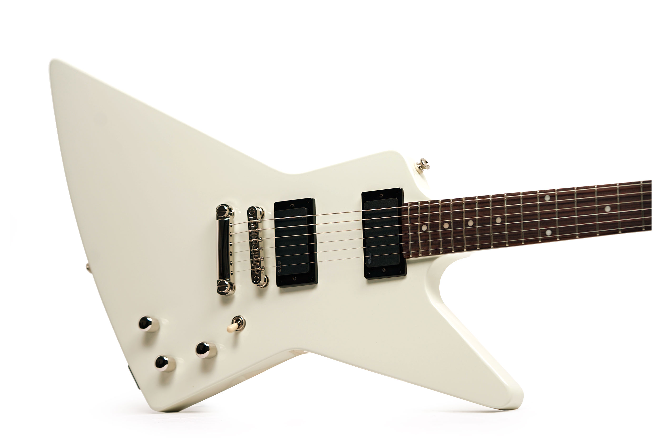 Epiphone Inspired by Gibson Explorer 80s EMG Classic White (Ex-Demo) #25071528932