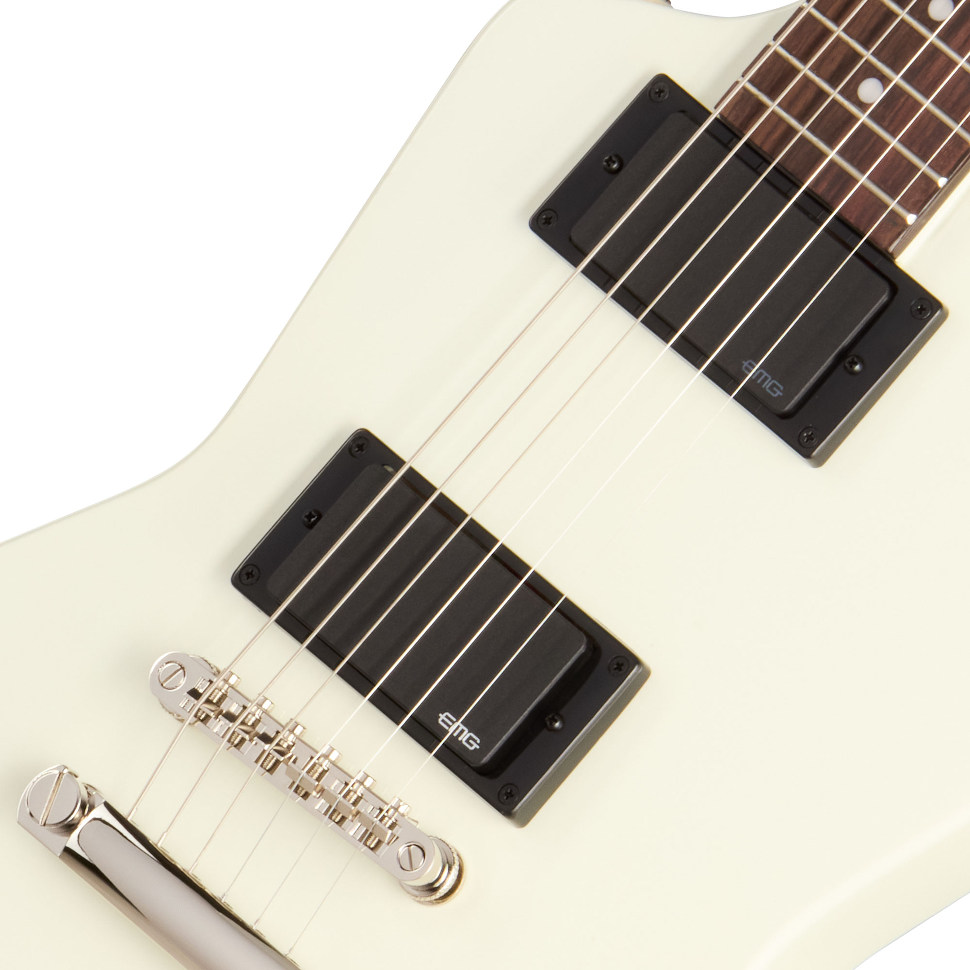 Epiphone Inspired by Gibson Explorer 80s EMG Classic White