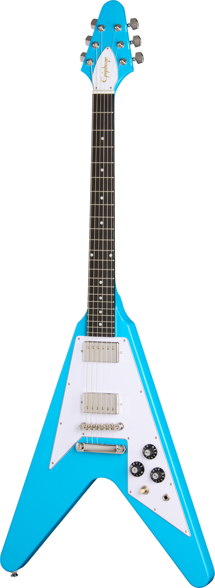 Epiphone Inspired by Gibson Flying V 70s Maui Blue
