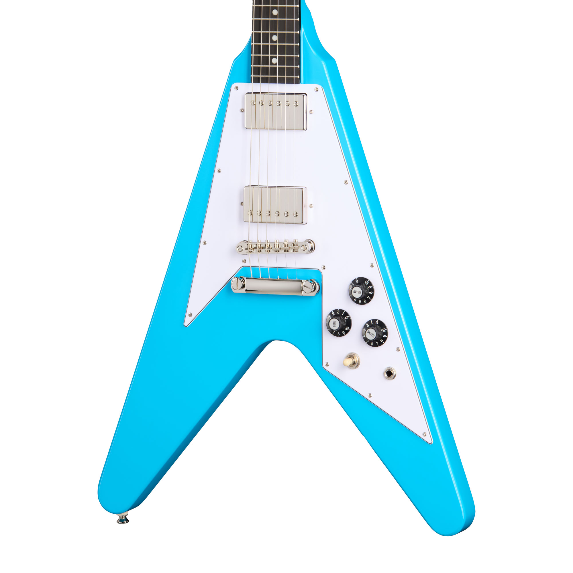 Epiphone Inspired by Gibson Flying V 70s Maui Blue