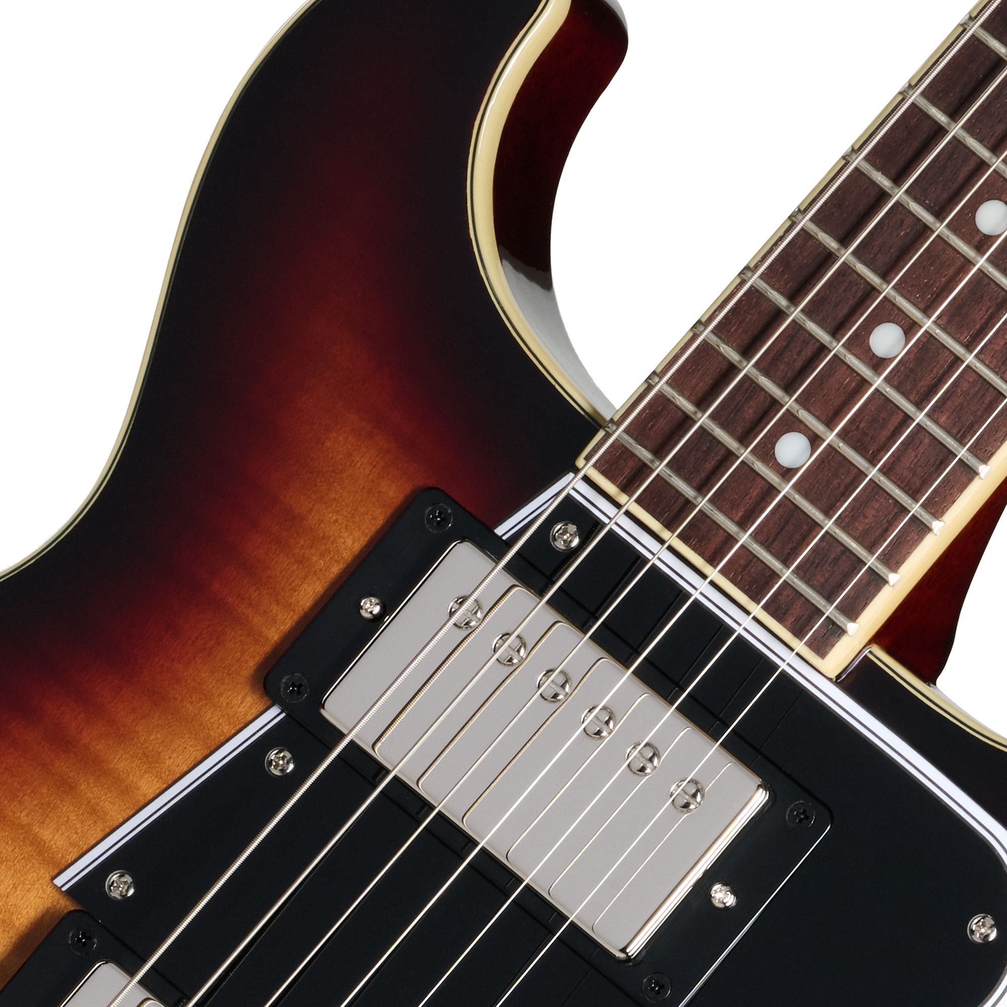 Epiphone Inspired by Gibson Les Paul Special Double Cut Figured Bourbon Burst