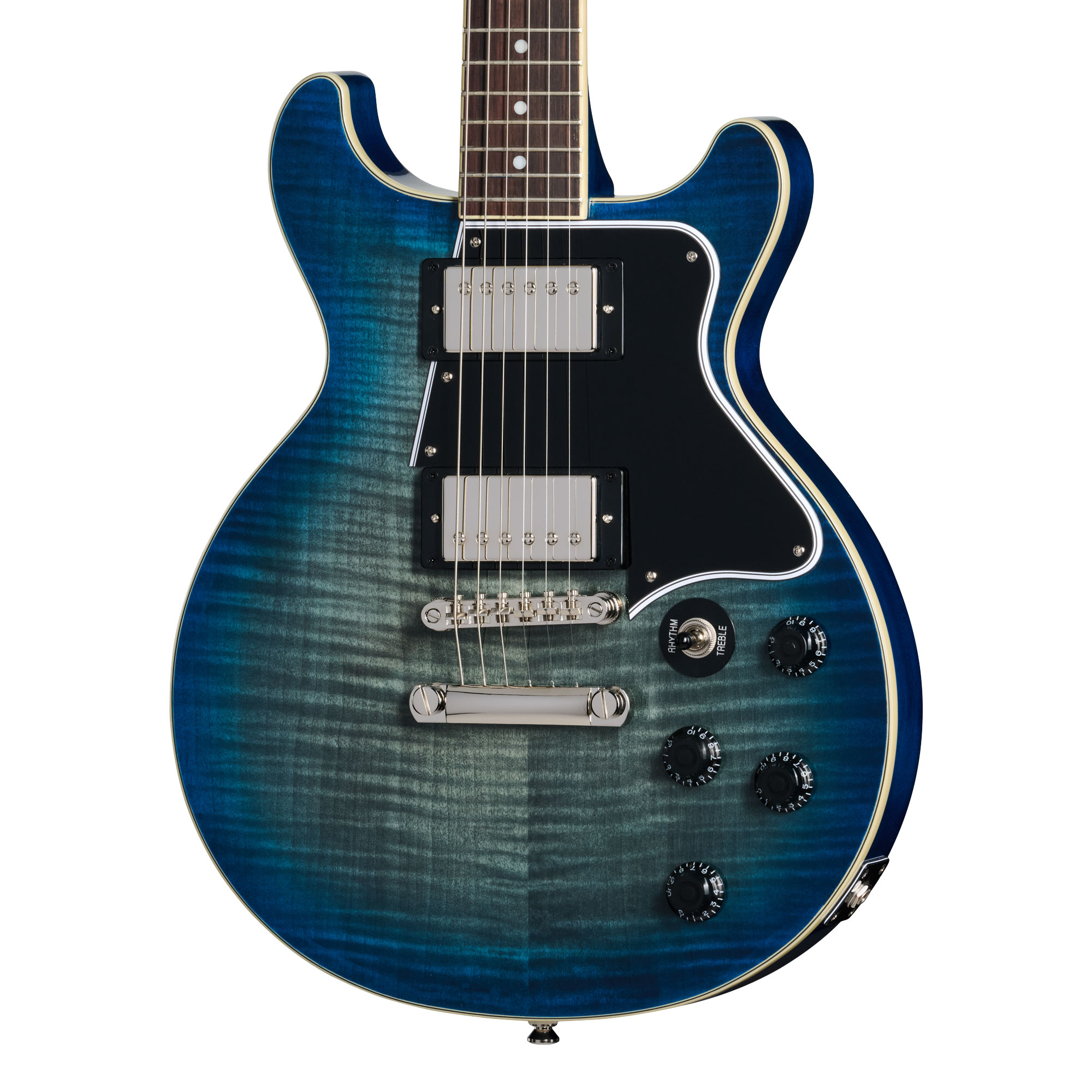 Epiphone Inspired by Gibson Les Paul Special Double Cut Figured Ocean Water