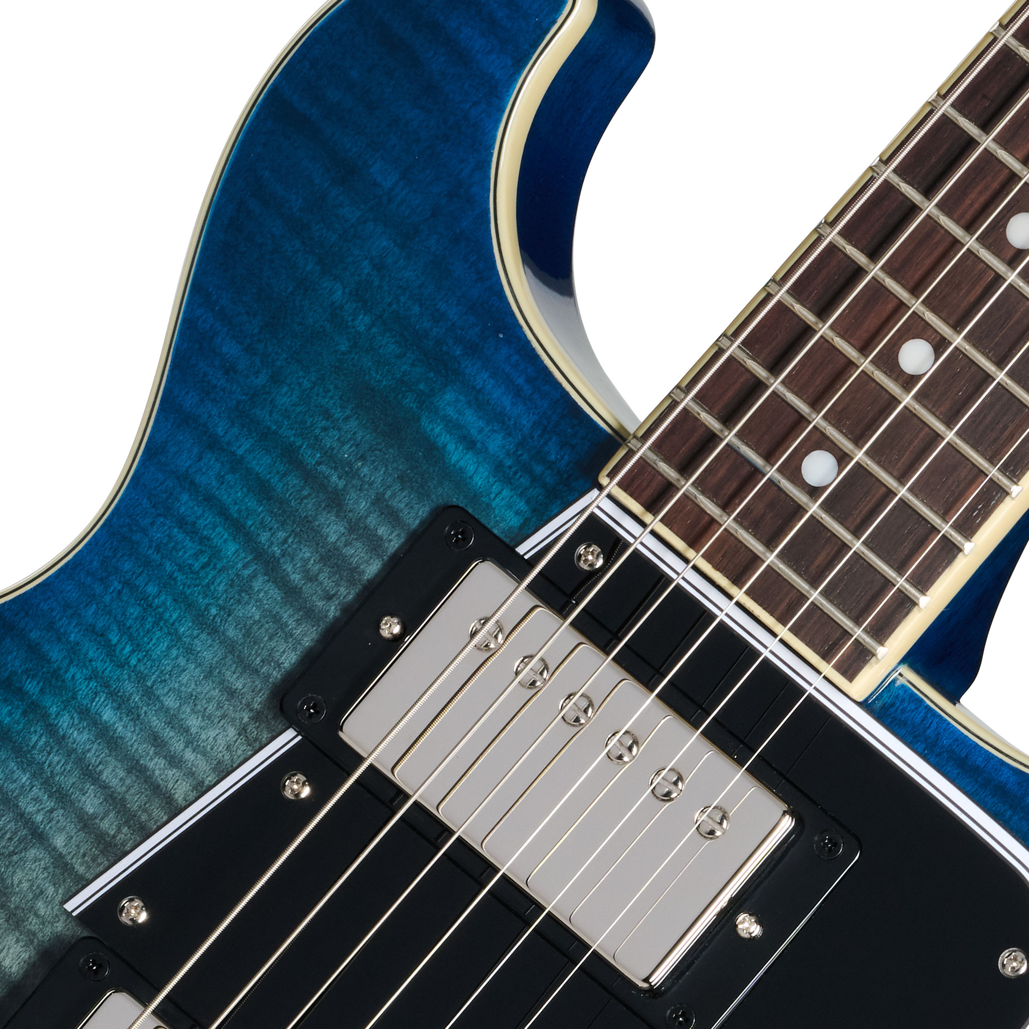Epiphone Inspired by Gibson Les Paul Special Double Cut Figured Ocean Water