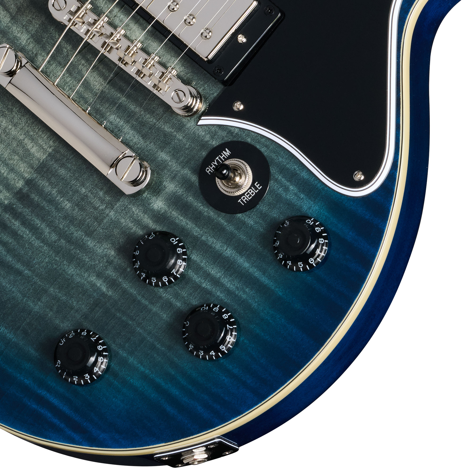 Epiphone Inspired by Gibson Les Paul Special Double Cut Figured Ocean Water