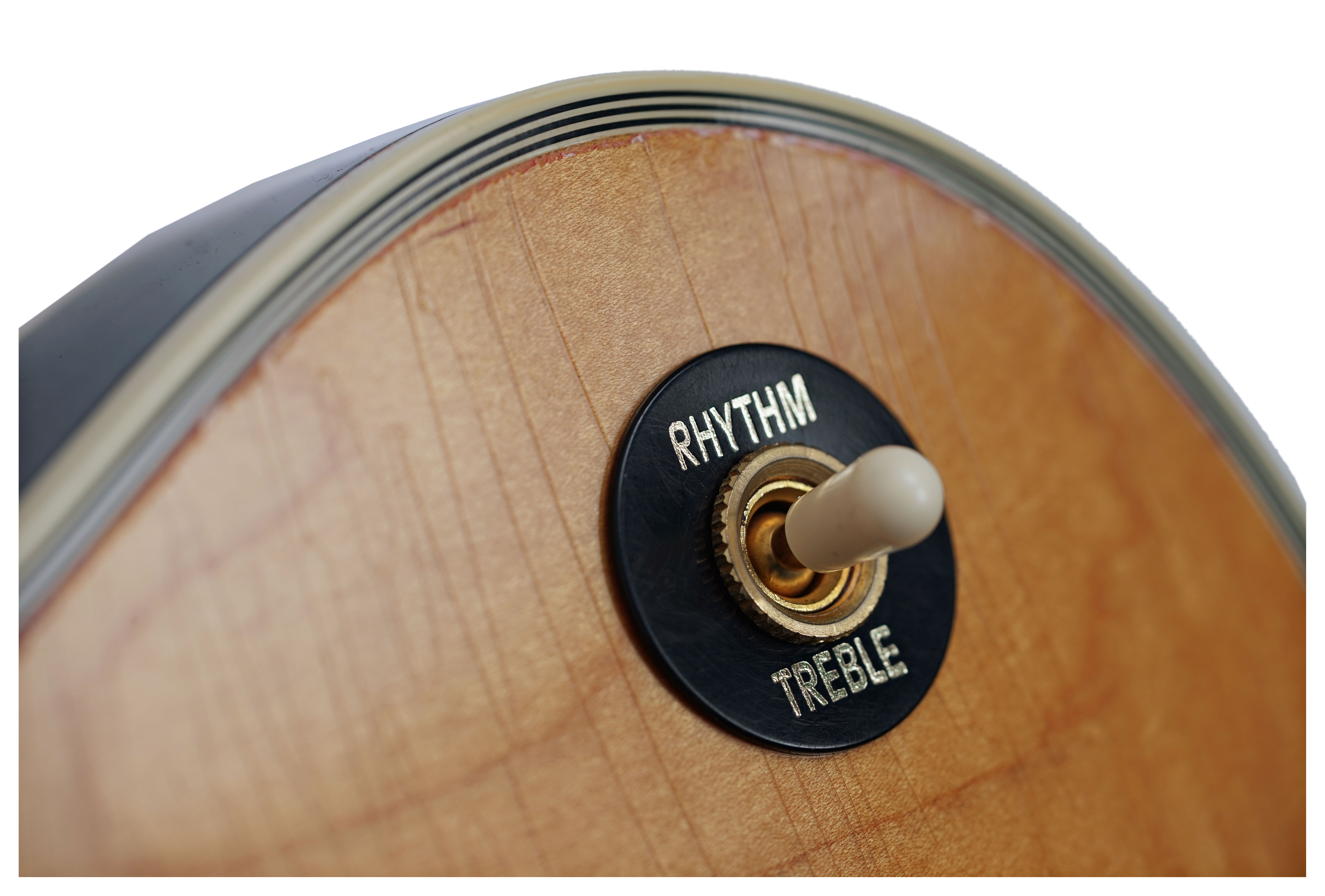 Gibson Custom Shop Mick Ronson 1968 Les Paul Custom Murphy Lab Aged Ebony Antique Natural #ME078