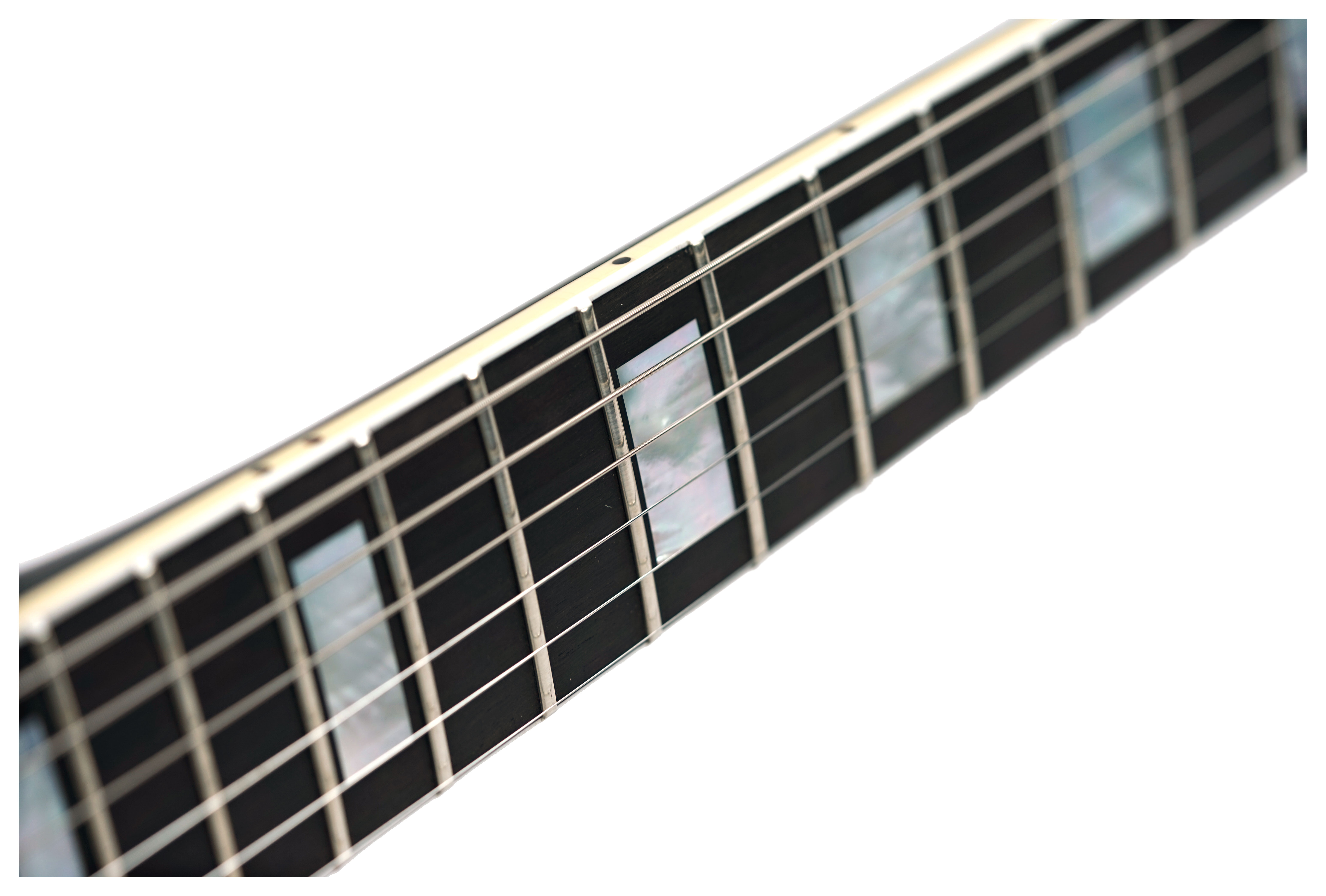 Gibson Custom Shop Mick Ronson 1968 Les Paul Custom Murphy Lab Aged Ebony Antique Natural #ME078