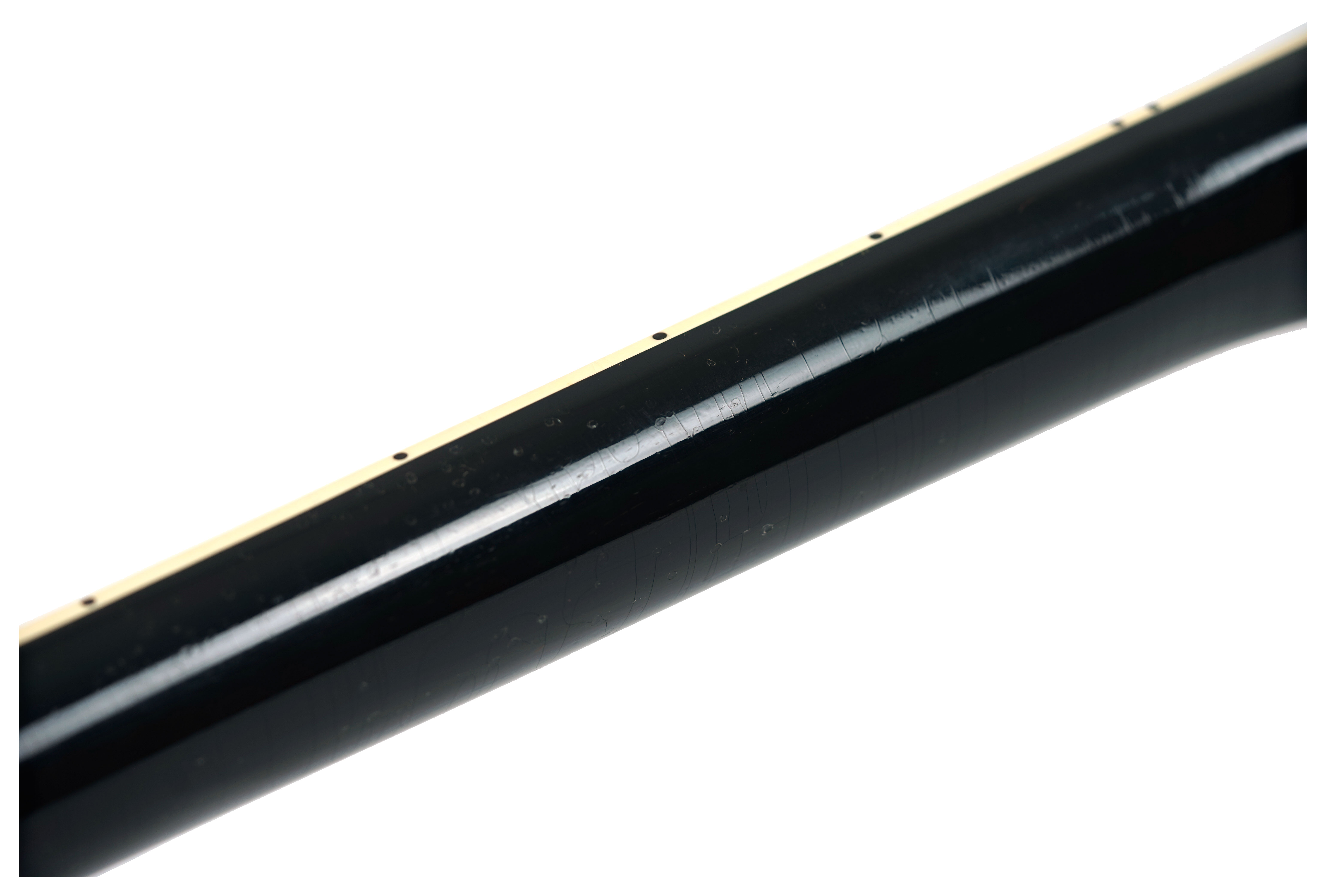 Gibson Custom Shop Mick Ronson 1968 Les Paul Custom Murphy Lab Aged Ebony Antique Natural #ME078