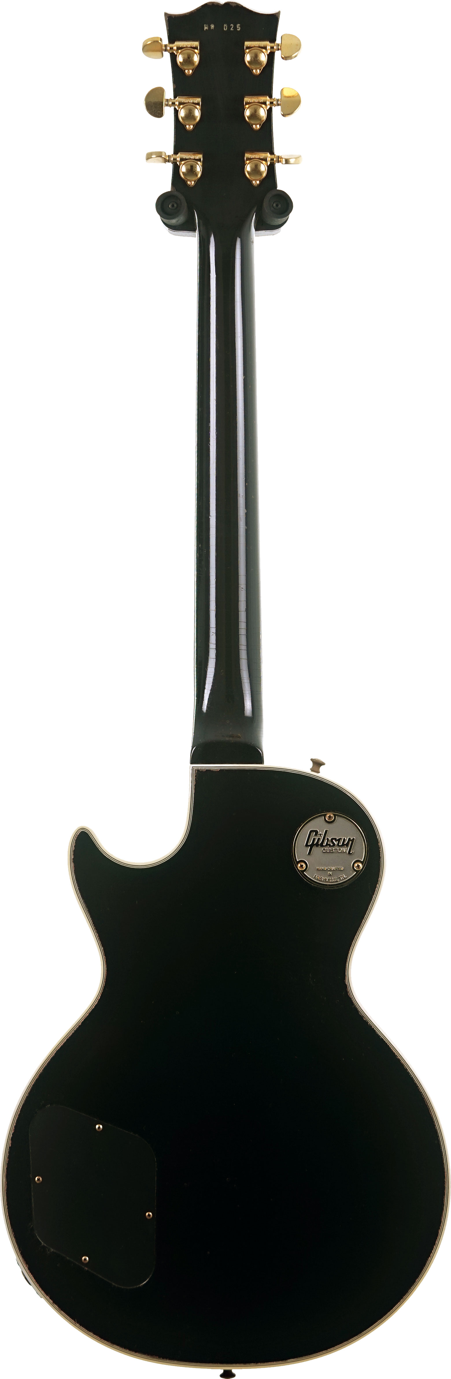 Gibson Custom Shop Mick Ronson 1968 Les Paul Custom Murphy Lab Aged Ebony Antique Natural #MR025