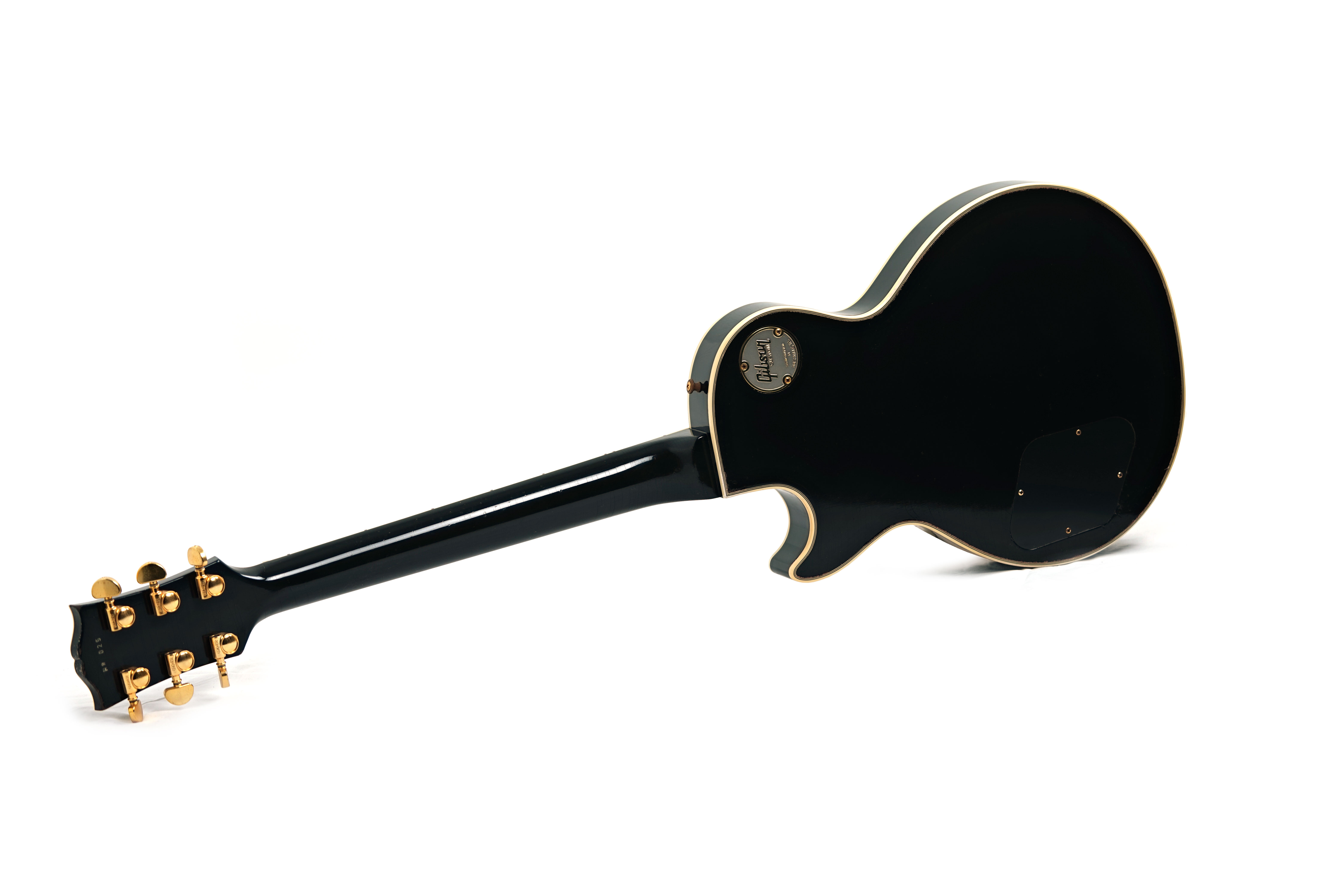 Gibson Custom Shop Mick Ronson 1968 Les Paul Custom Murphy Lab Aged Ebony Antique Natural #MR025