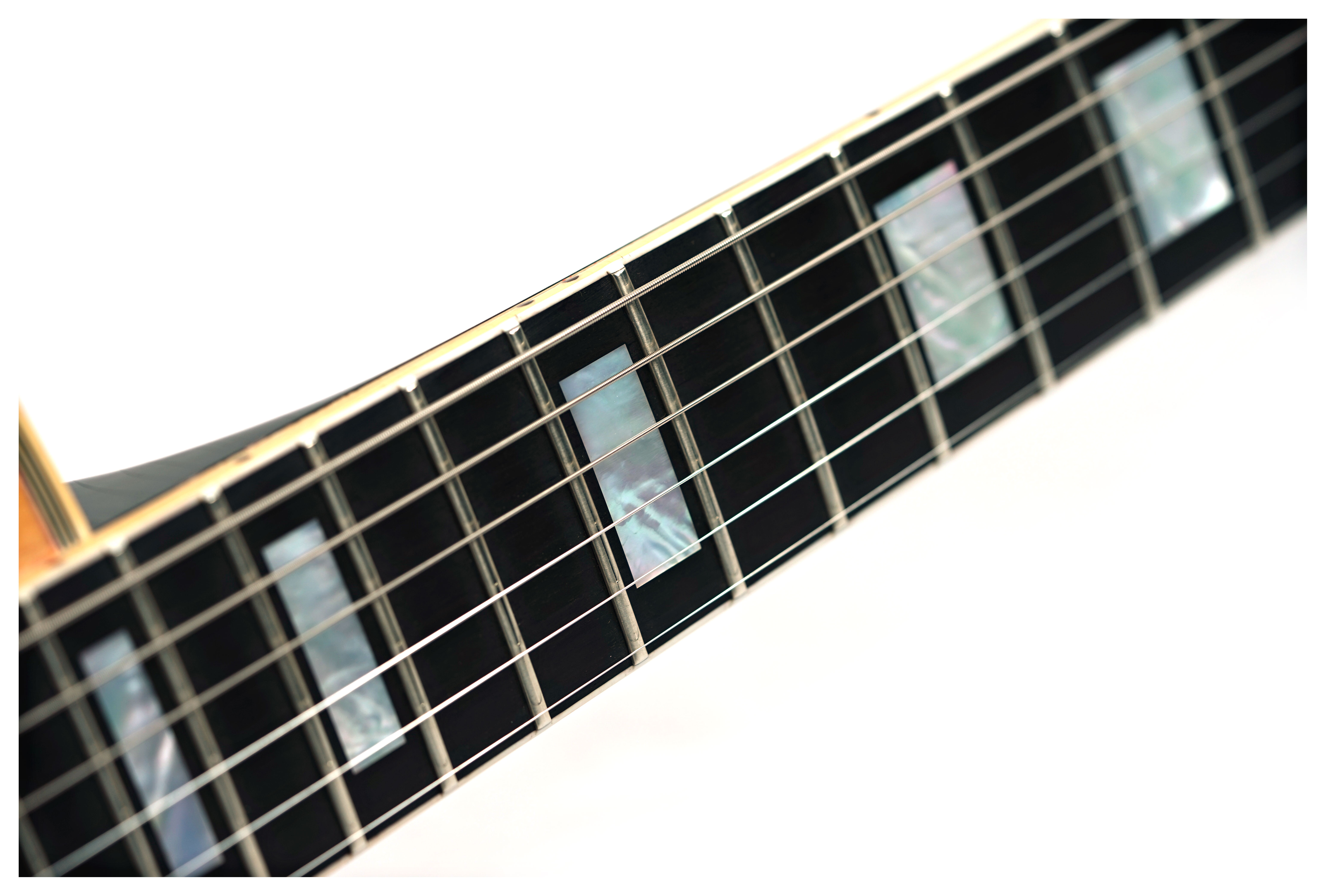 Gibson Custom Shop Mick Ronson 1968 Les Paul Custom Murphy Lab Aged Ebony Antique Natural #MR040