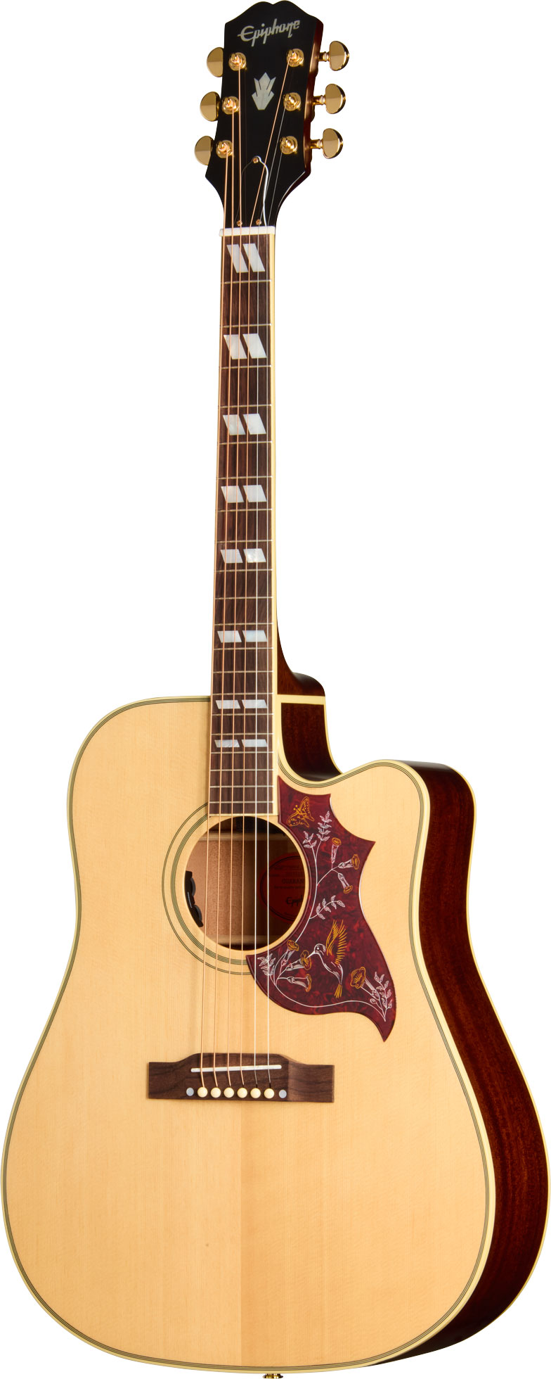 Epiphone Inspired By Gibson Hummingbird Standard EC Natural