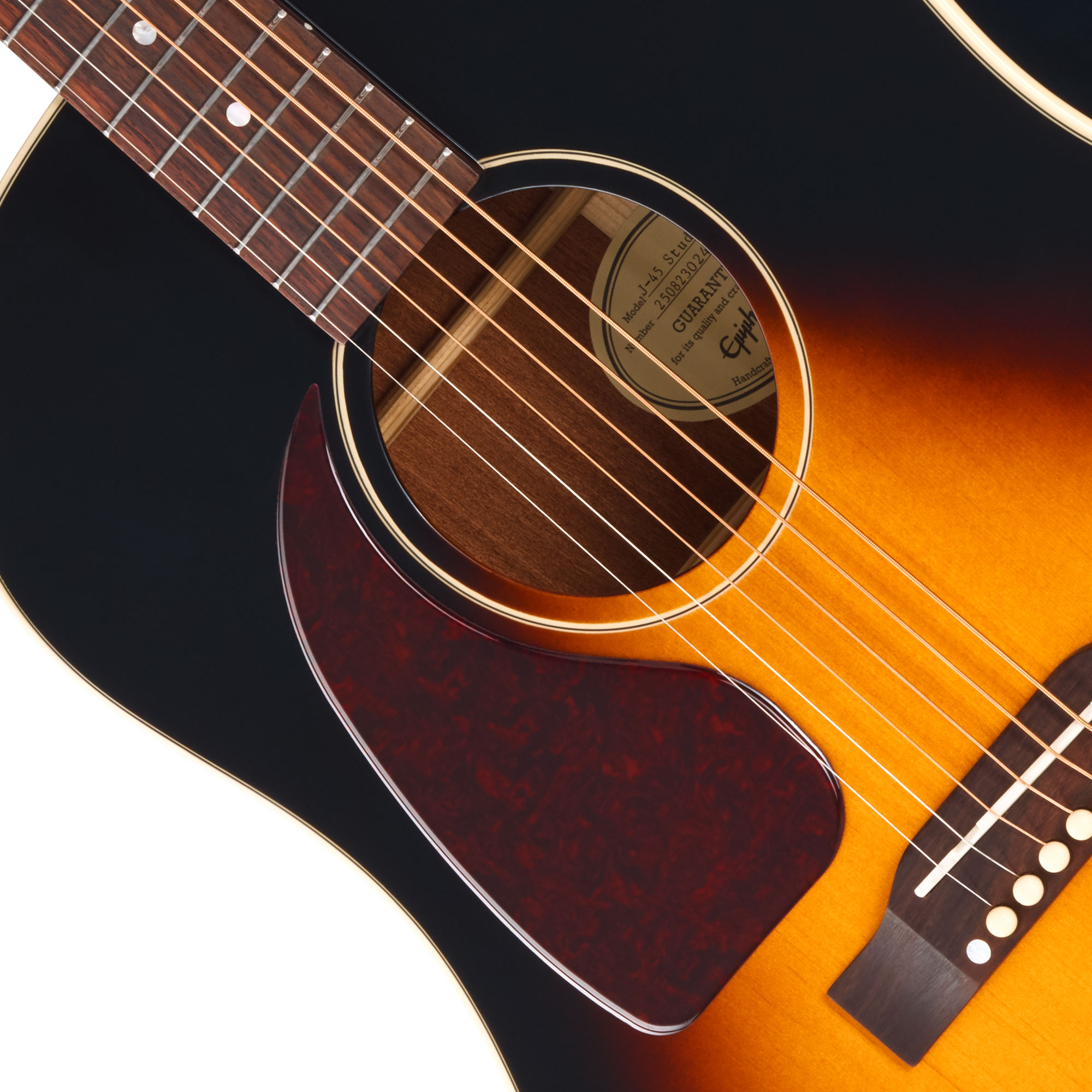 Epiphone Inspired By Gibson J-45 Standard Vintage Sunburst Left Handed
