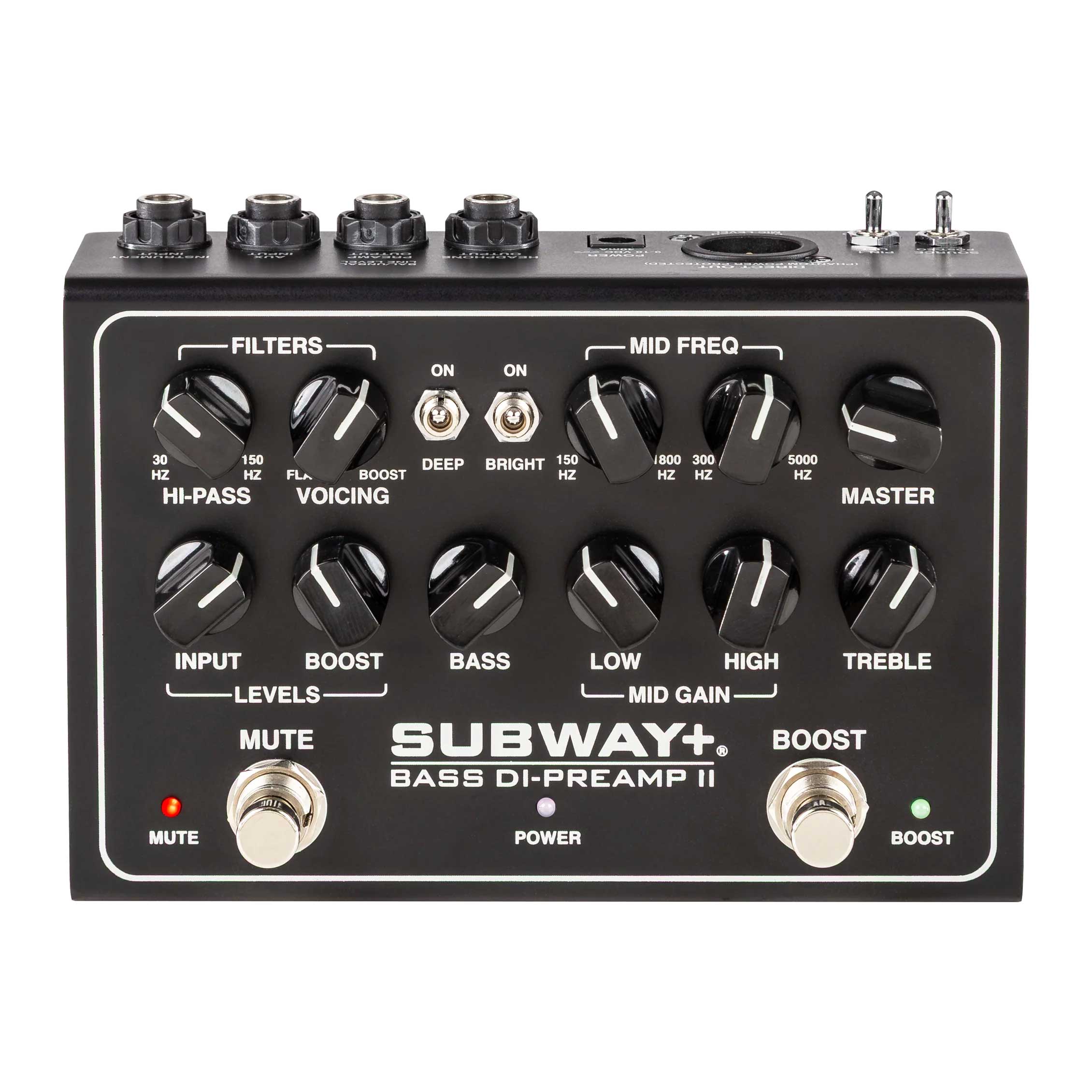 Mesa Boogie Subway+ Bass DI-Preamp II Black