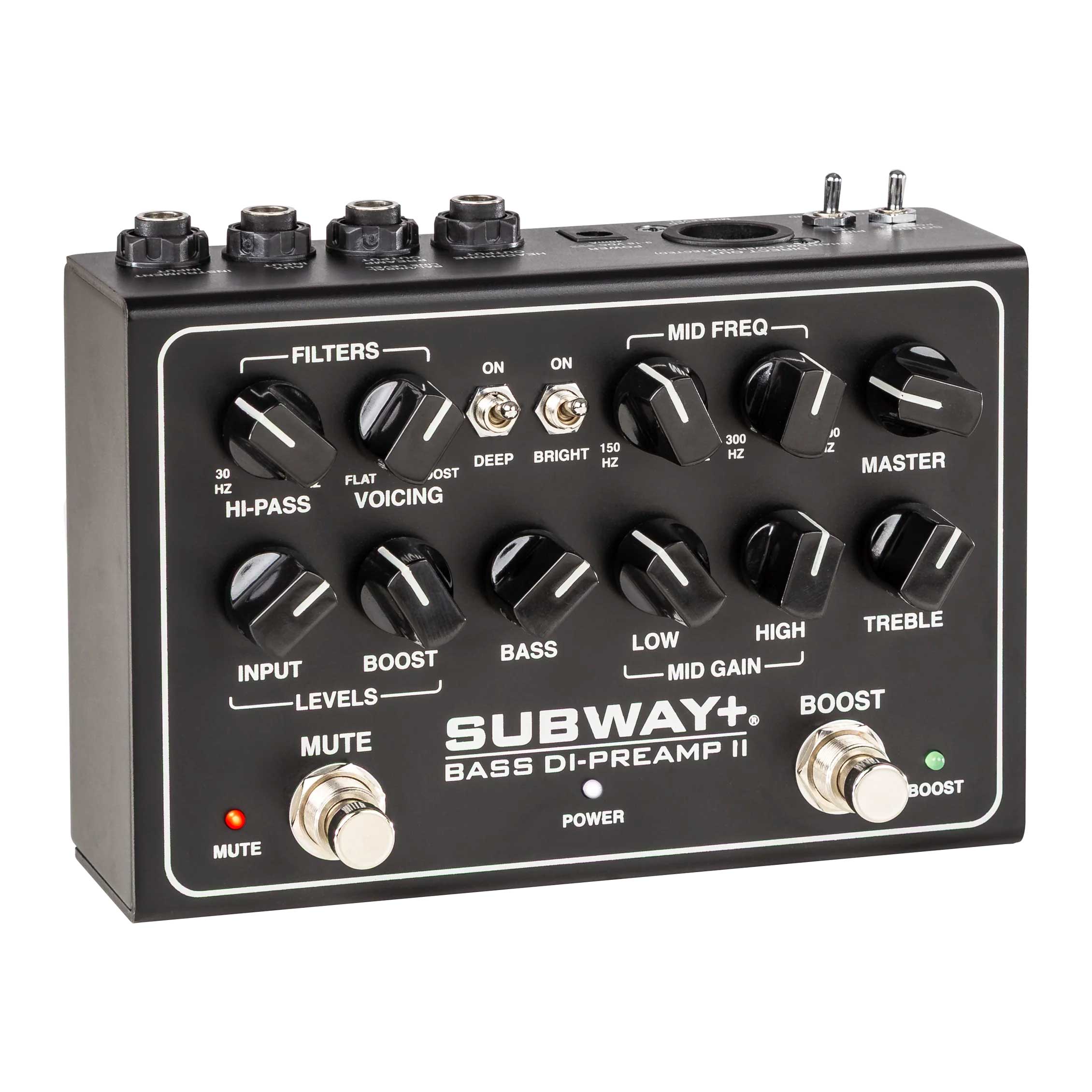 Mesa Boogie Subway+ Bass DI-Preamp II Black