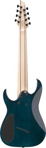 Ibanez RGMS8PB 8 String Multi Scale Cosmic Blue Starburst Ibanez RGMS8PB 8 String Multi Scale Cosmic Blue Starburst