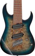 Ibanez RGMS8PB 8 String Multi Scale Cosmic Blue Starburst