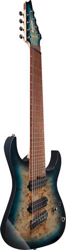 Ibanez RGMS8PB 8 String Multi Scale Cosmic Blue Starburst Ibanez RGMS8PB 8 String Multi Scale Cosmic Blue Starburst