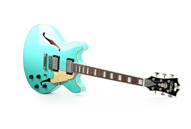 D'Angelico Premier DC Surf Green (Ex-Demo) #WN2407500 D'Angelico Premier DC Surf Green (Ex-Demo) #WN2407500