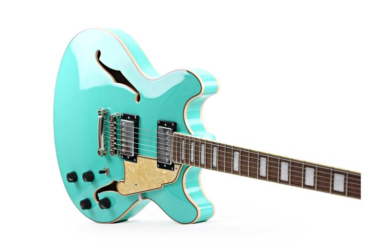 D'Angelico Premier DC Surf Green (Ex-Demo) #WN2407500 D'Angelico Premier DC Surf Green (Ex-Demo) #WN2407500