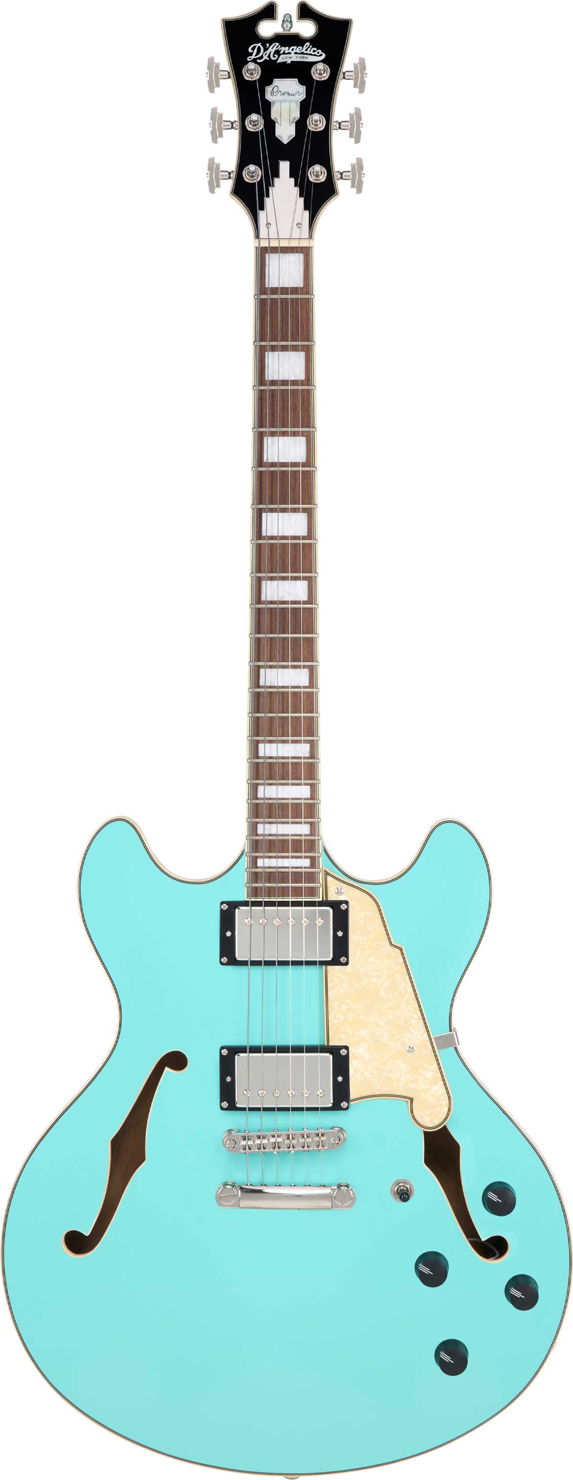 D'Angelico Premier DC Surf Green