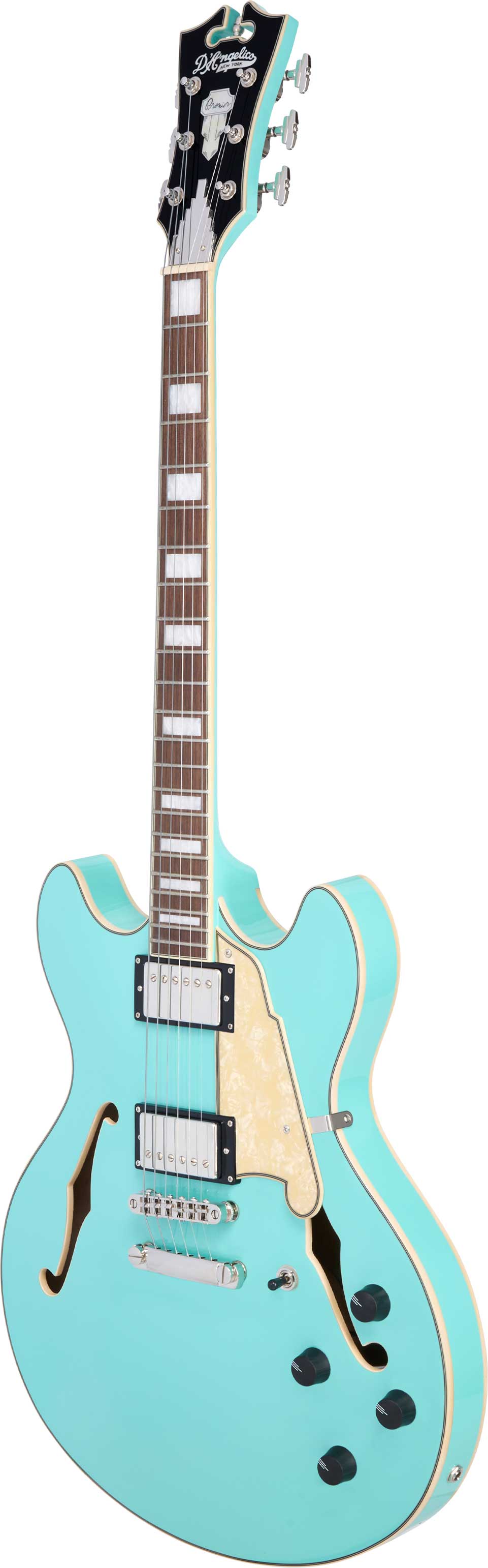 D'Angelico Premier DC Surf Green