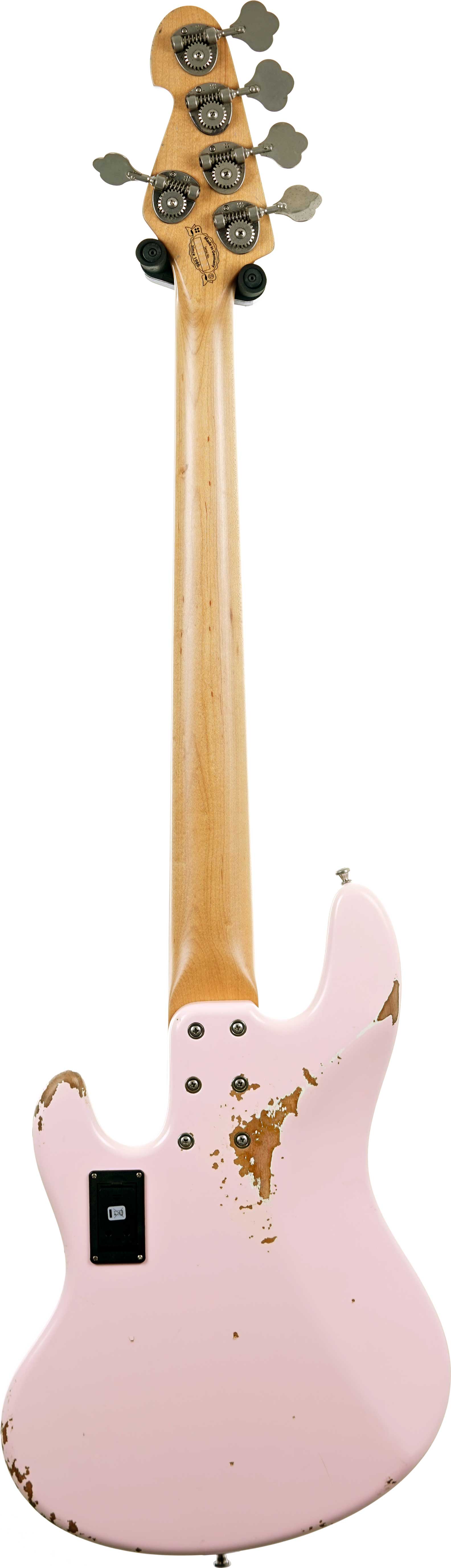 Sandberg California TM 5 String Hardcore Aged Shell Pink #46982