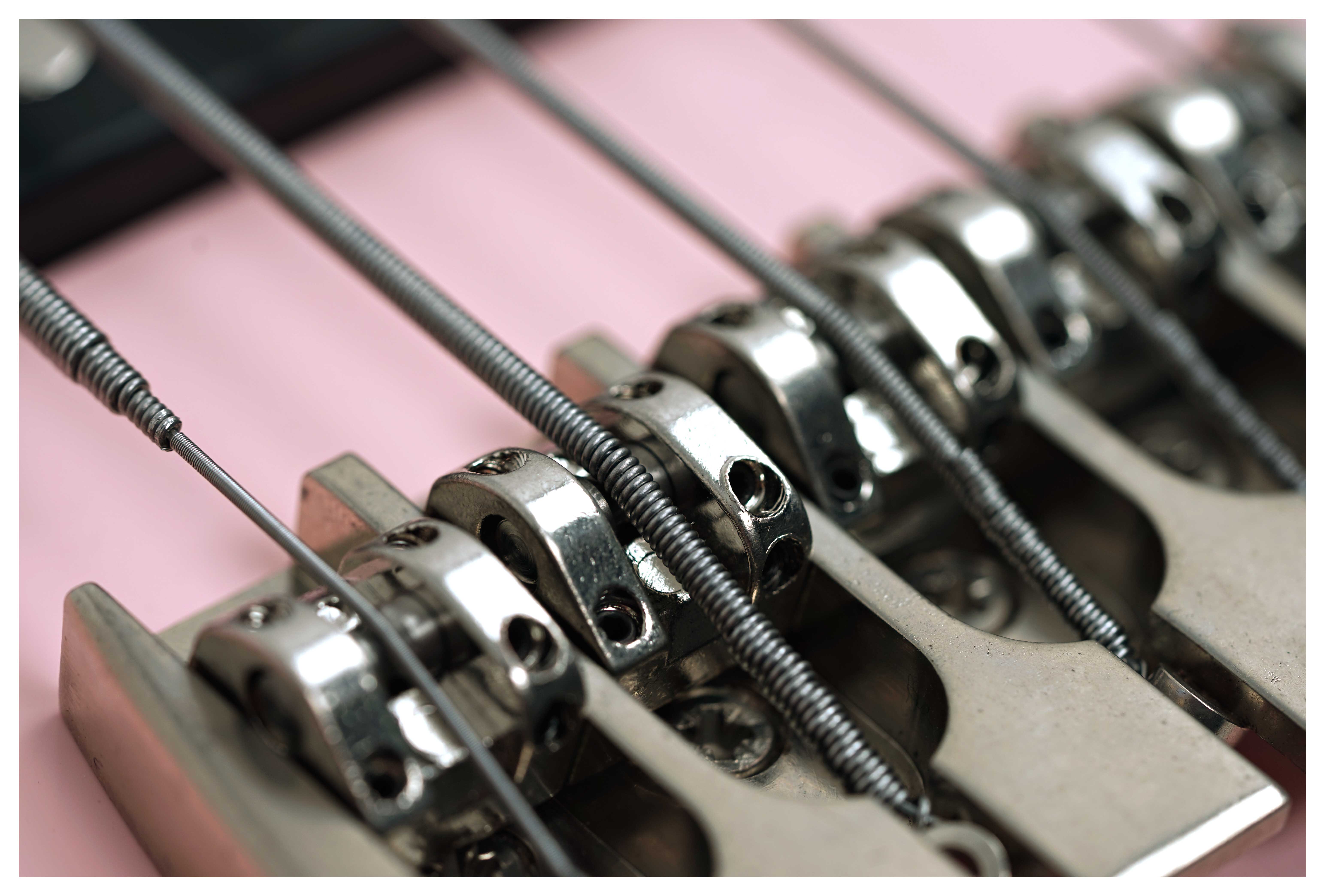 Sandberg California TM 5 String Hardcore Aged Shell Pink #46982