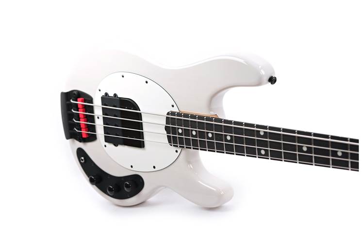 Music Man Tim Commerford Passive Flight Night White #B059531 Music Man Tim Commerford Passive Flight Night White #B059531