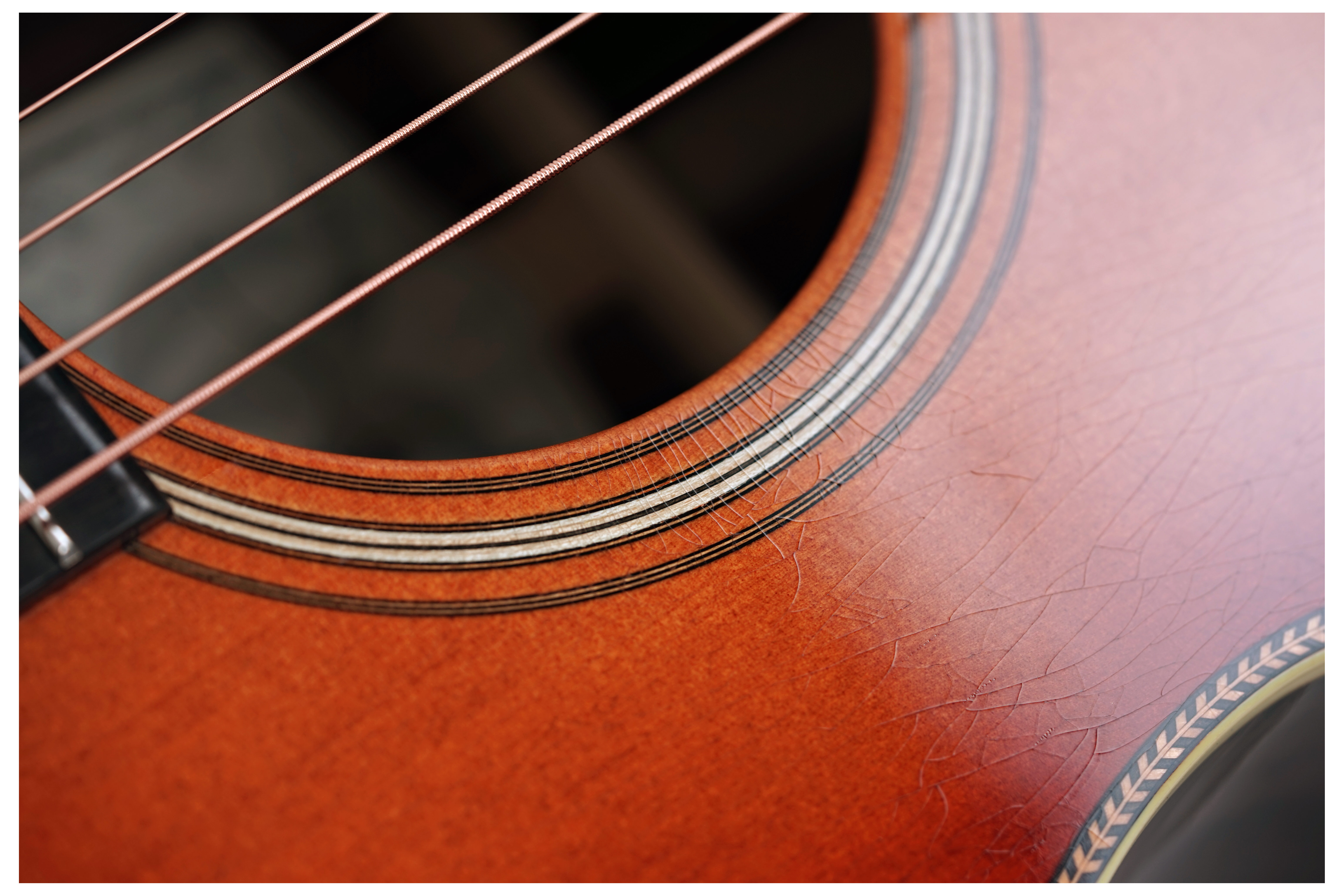 Atkin O37 Aged Cherry Burst Aged Finish