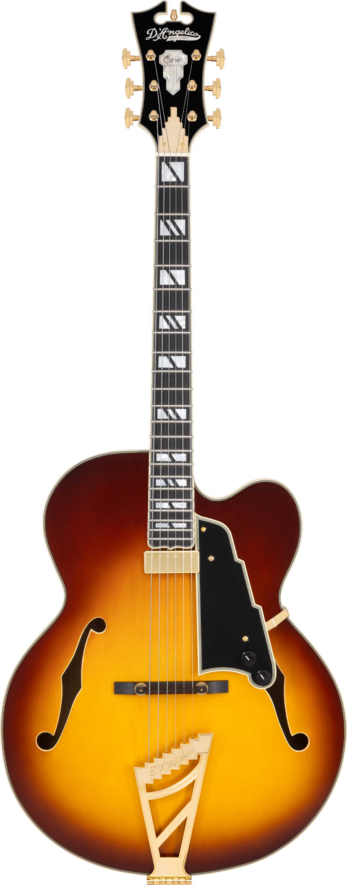 D'Angelico Excel EXL-1 Dark Iced Tea Burst (Floating Mini-Humbucker)
