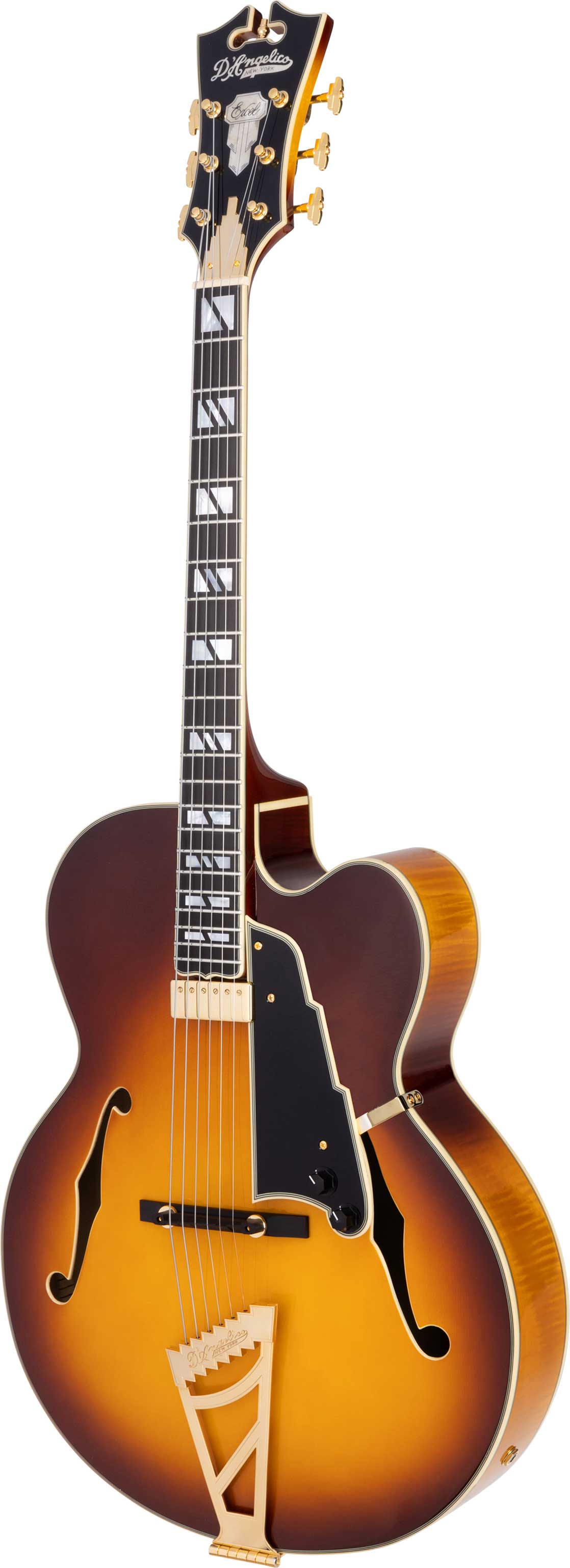 D'Angelico Excel EXL-1 Dark Iced Tea Burst (Floating Mini-Humbucker)