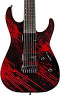ESP USA M-7 HT Baritone Blood Splatter FSM BH