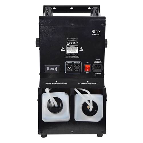 QTX LBF2: LED Bubble Fog Machine QTX LBF2: LED Bubble Fog Machine