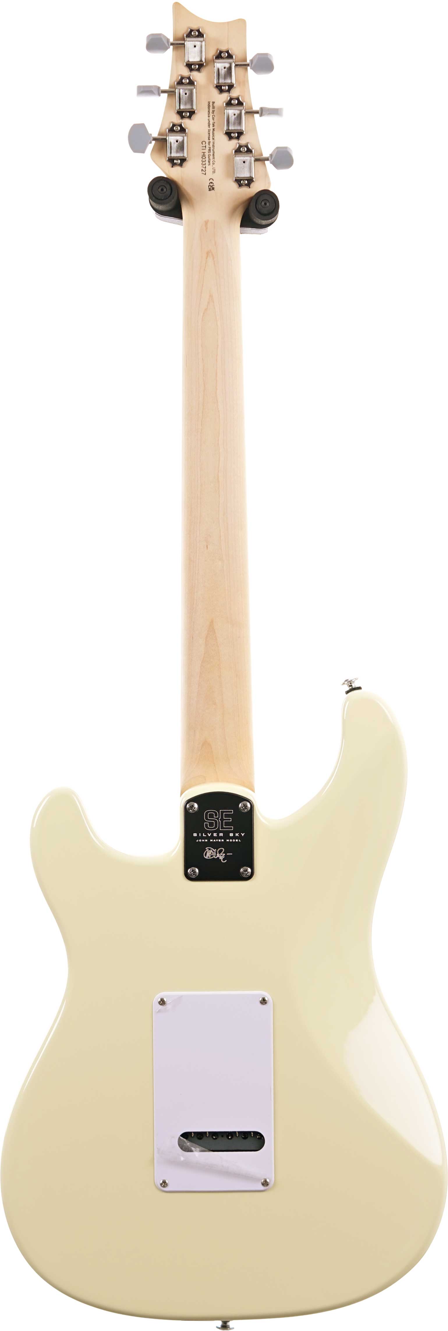 PRS SE Silver Sky Moon White Maple Fingerboard (Ex-Demo) #CTIH033727