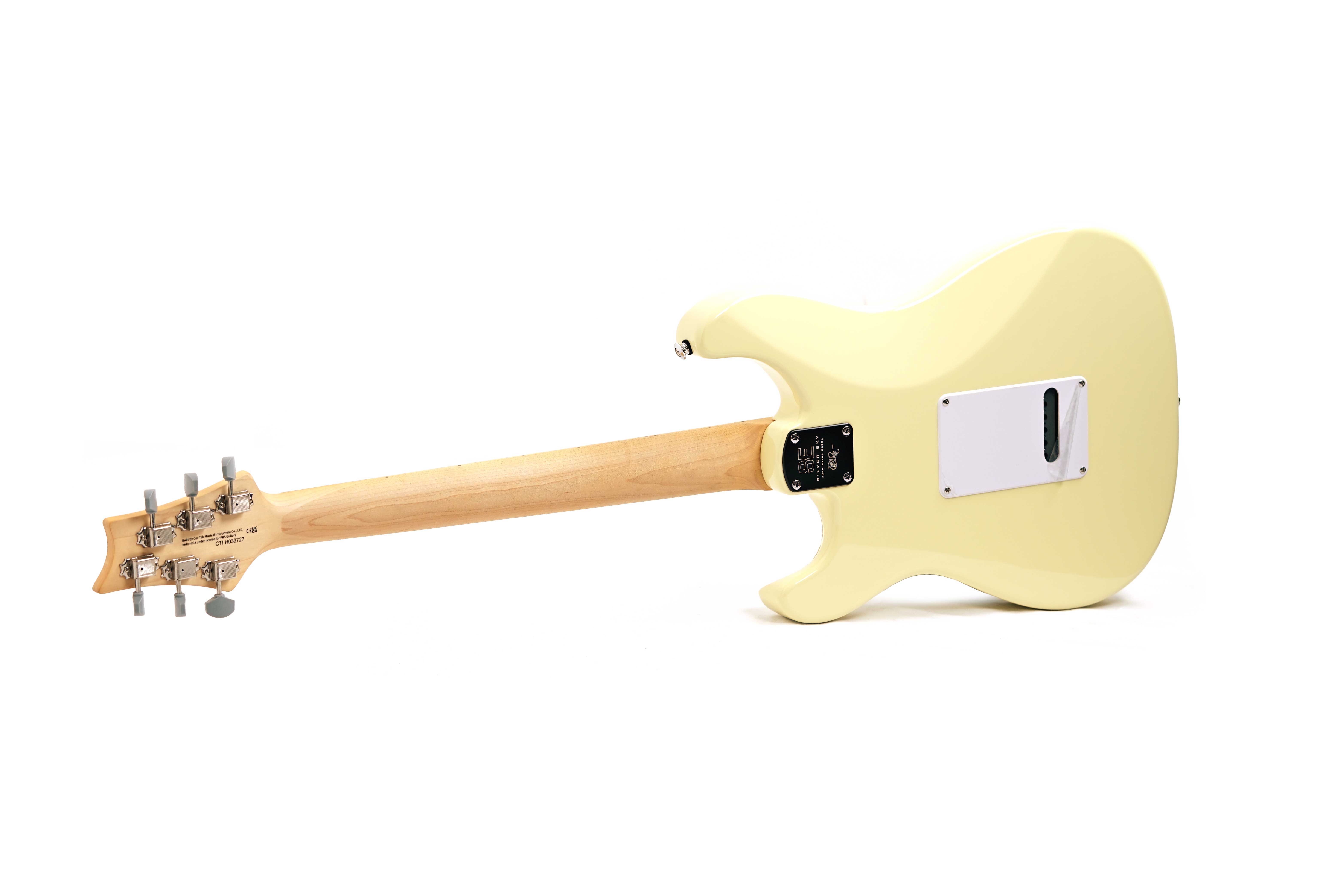 PRS SE Silver Sky Moon White Maple Fingerboard (Ex-Demo) #CTIH033727